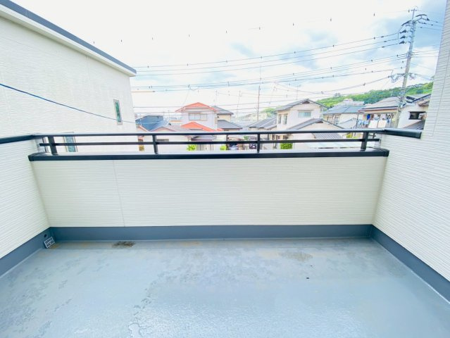 よかタウン／菊池郡大津町大字大津9期／2号棟のバルコニー
