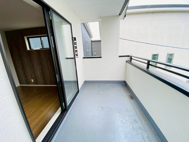 よかタウン／菊池郡大津町大字大津9期／2号棟のバルコニー