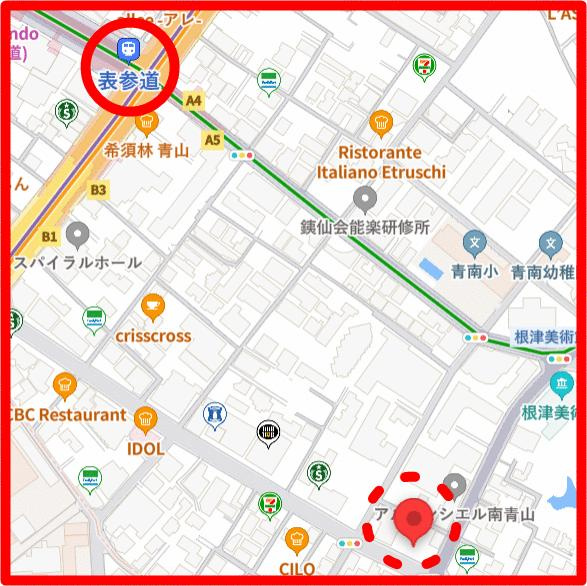 バックボーンハウス　7階の地図| 
