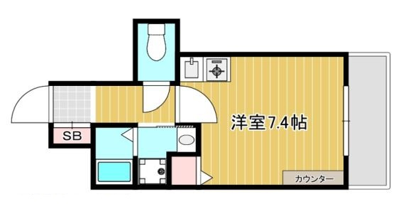 グラート梅田の間取り