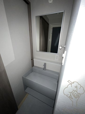 グラート梅田の独立洗面台