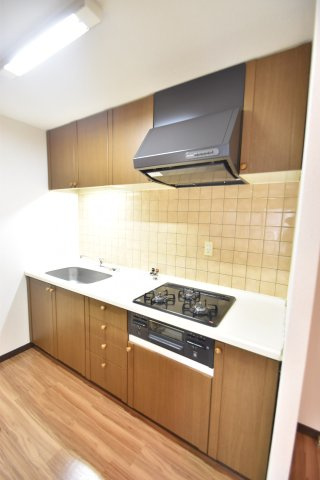 大阪市都島区中野町２丁目の賃貸マンションのキッチン