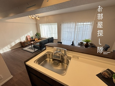 ツインタワー久留米の居間・リビング