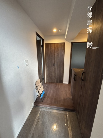 ツインタワー久留米の玄関