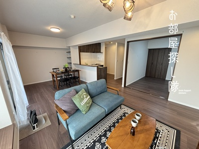 ツインタワー久留米の居間・リビング