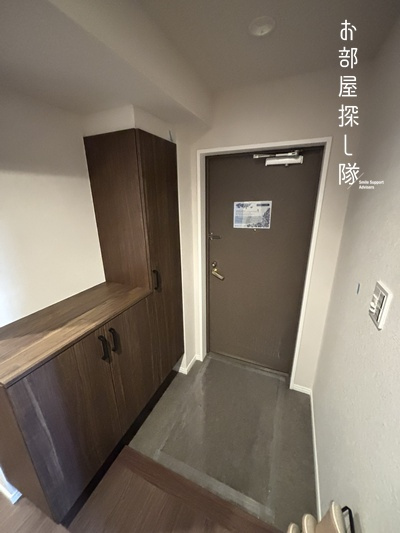 ツインタワー久留米の玄関