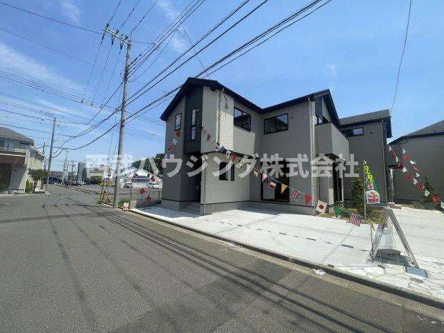 【仲介手数料無料】所沢市東狭山ケ丘７期全５棟１号棟　所沢市の不動産なら西武ハウジングの前面道路含む現地写真