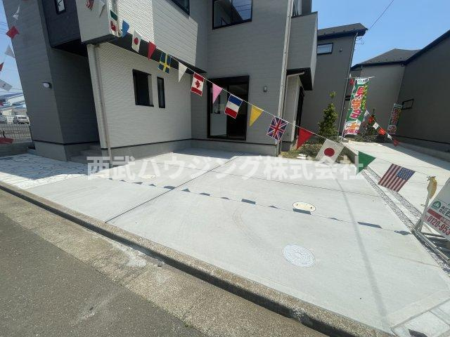 【仲介手数料無料】所沢市東狭山ケ丘７期全５棟１号棟　所沢市の不動産なら西武ハウジングの駐車場
