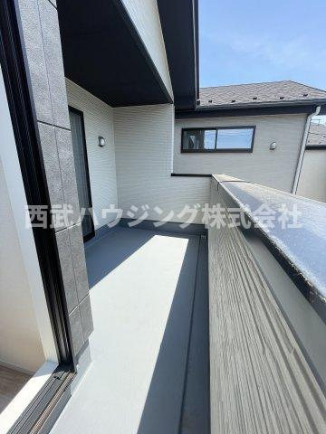 【仲介手数料無料】所沢市東狭山ケ丘７期全５棟１号棟　所沢市の不動産なら西武ハウジングのバルコニー