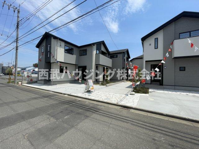 【仲介手数料無料】所沢市東狭山ケ丘７期全５棟２号棟　所沢市の不動産なら西武ハウジングの前面道路含む現地写真
