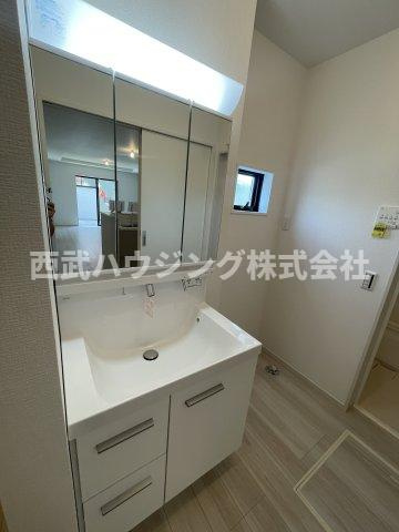 【仲介手数料無料】所沢市東狭山ケ丘７期全５棟２号棟　所沢市の不動産なら西武ハウジングの独立洗面台