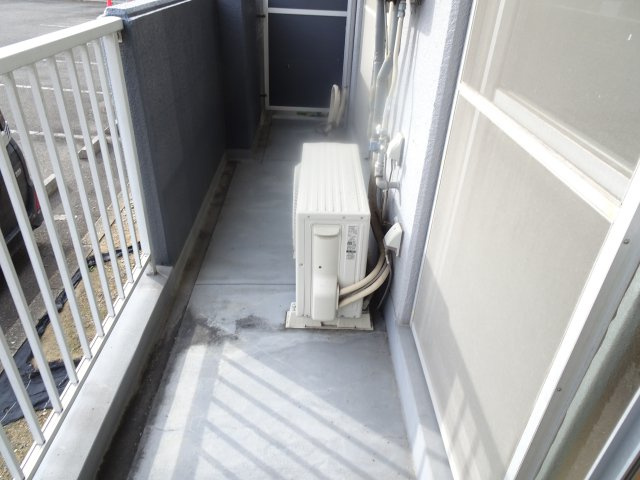 ベルメゾン若森のバルコニー