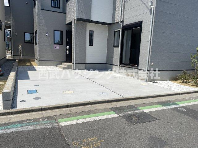 【仲介手数料無料】所沢市東狭山ケ丘７期全５棟３号棟　所沢新築なら西武ハウジングの駐車場