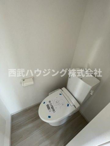 【仲介手数料無料】所沢市東狭山ケ丘７期全５棟４号棟　所沢新築なら西武ハウジングのトイレ