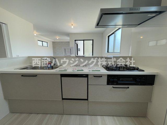 【仲介手数料無料】所沢市東狭山ケ丘７期全５棟４号棟　所沢新築なら西武ハウジングのキッチン