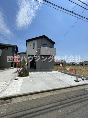 【仲介手数料無料】所沢市東狭山ケ丘７期全５棟４号棟　所沢新築なら西武ハウジングの前面道路含む現地写真