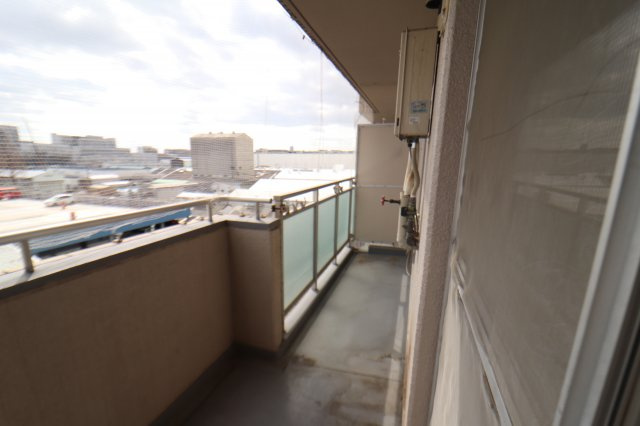 千里サザンテラスのバルコニー