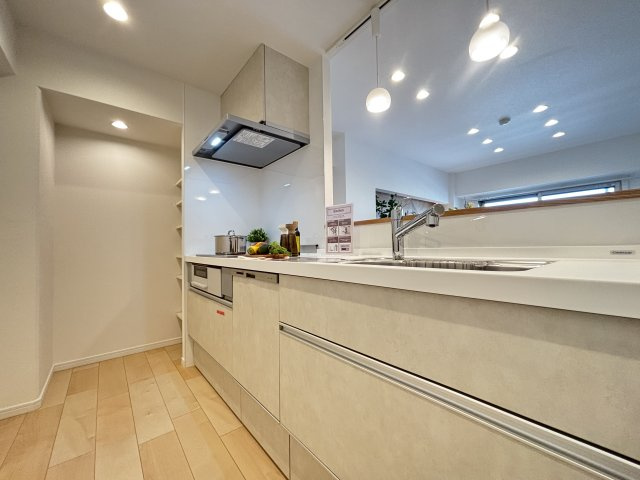 清新北ハイツ5号棟のキッチン