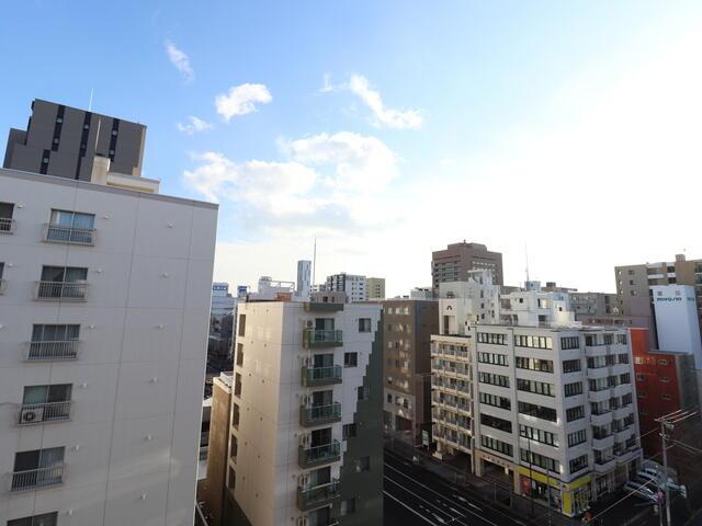リラハイツ大通の展望|南東側眺望 