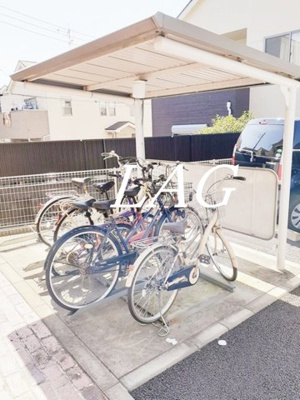 【その他共用部分】 | サニーヒルレオⅠ | 駐輪場です。