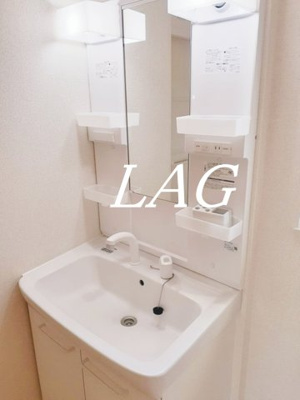 【洗面所】 | サニーヒルレオⅠ | 洗面台です。