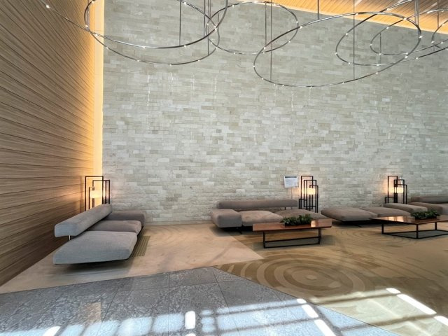 パークコート浜離宮ザ・タワーのロビー