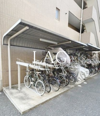 【その他共用部分】 | シャン・ド・ローズ | 駐輪場です。