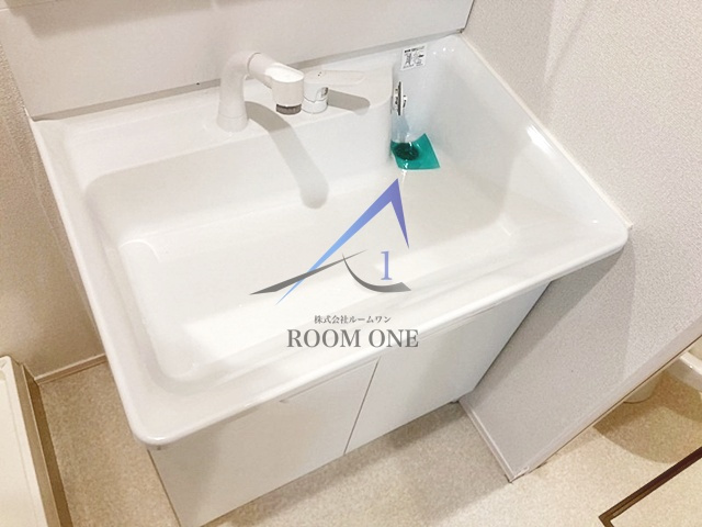 CLASKAの洗面所|独立洗面台です。