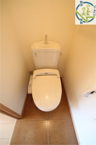 ローズコート野添　A棟のトイレ|※類似部屋