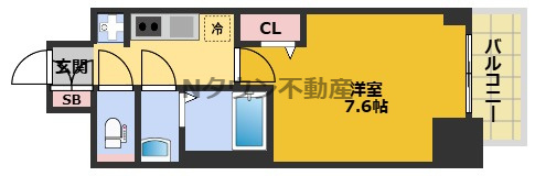 【間取り】 | SHOKEN Residence 名古屋〈太閤通〉 | 間取りです。