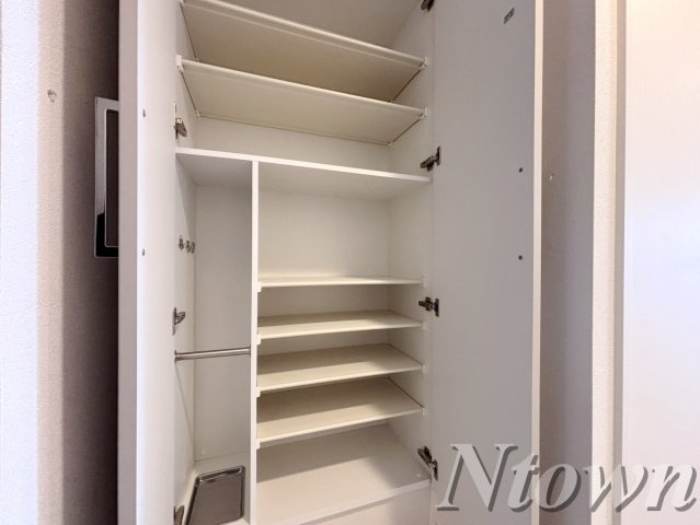 【収納】 | SHOKEN Residence 名古屋〈太閤通〉 | こまごまとしたものを収納できそうですね