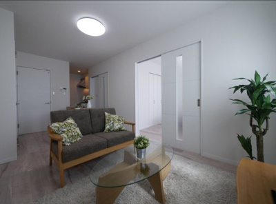 【居間・リビング】 | 博多小町3 | アレンジ自由自在の広々空間です！