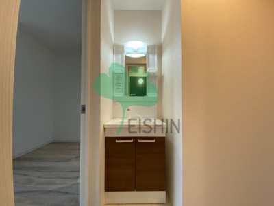 【洗面所】 | 博多小町3 | シンプルで使いやすい洗面台です！