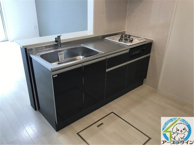 メゾンスズナのキッチン|パース写真