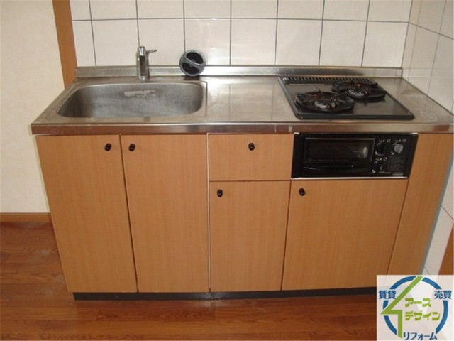 ミルフィオリⅡのキッチン|パース写真