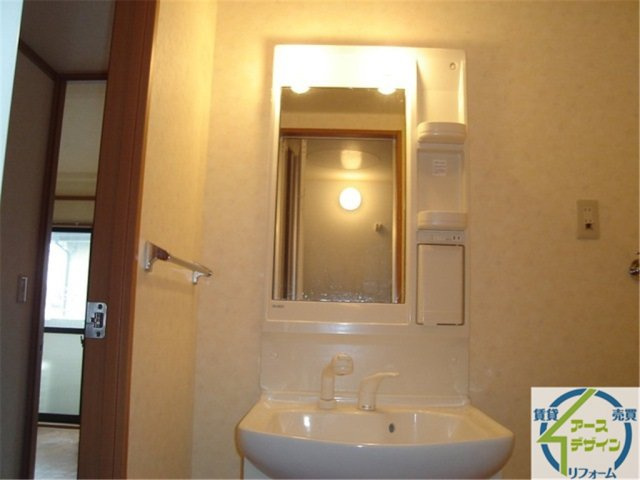 ミルフィオリⅡの洗面所|パース写真