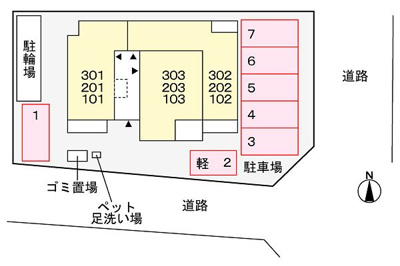 【区画図】 | ブルックⅢ