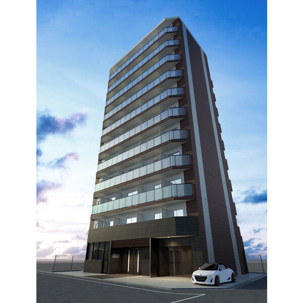 ディアレイシャス大須観音IIIの外観パース