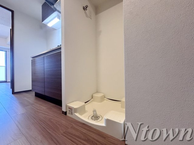 【設備】 | SHOKEN Residence 名古屋〈太閤通〉 | 洗濯機置き場です