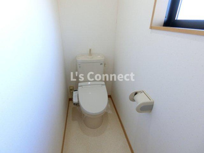 【トイレ】 | クレメンティアＢ | 温水洗浄便座付きのトイレ。