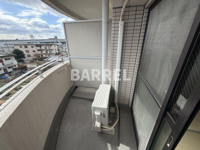 シャトー柴原のバルコニー