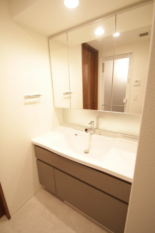 横浜市南区新川町２丁目の賃貸マンションの独立洗面台