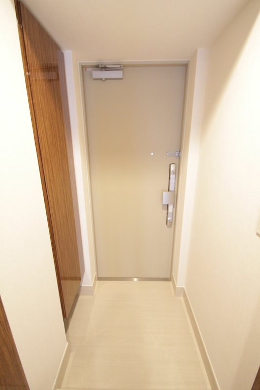 横浜市南区新川町２丁目の賃貸マンションの玄関