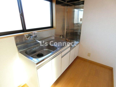 【キッチン】 | クレメンティアＣ | ２口ガスコンロ設置可能な対面キッチンです。