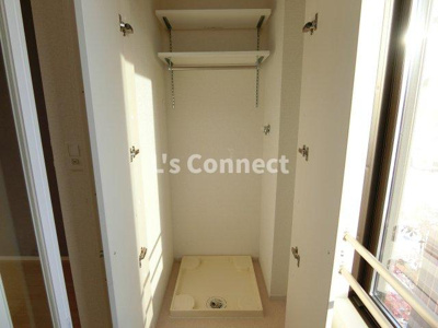 【設備】 | ＭＡＲＫ | 室内洗濯機置き場には排水パン付き。