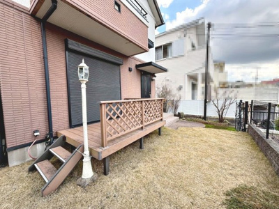 【庭】 | 内田町４丁目　中古戸建 | ロフトもありますよ！季節の物や家族の思い出も大切にしまっておけますね！