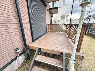 【庭】 | 内田町４丁目　中古戸建 | 天気の良い品はテーブルやイスを置いて飲んびいティータイムも楽しめそうです♪