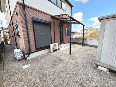 【庭】 | 内田町４丁目　中古戸建 | お庭付き♪子供用のプール等も広げられそうです♪
