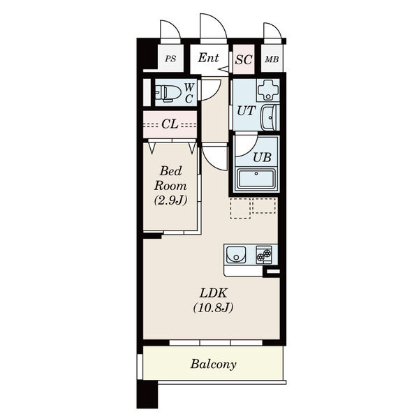 ポルタニグラ千種の間取り
