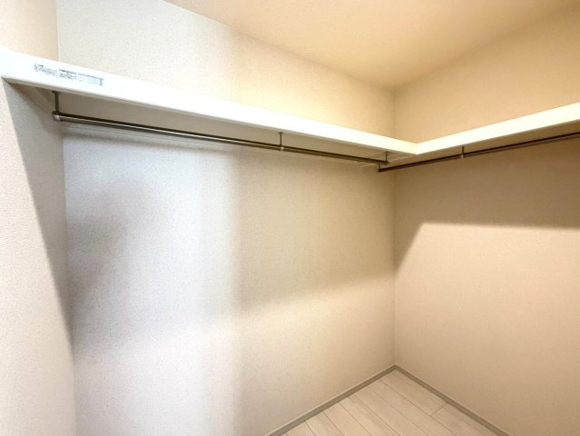 新築一戸建　静岡市葵区水落町4期　全１棟の収納|収納力のあるWIC
